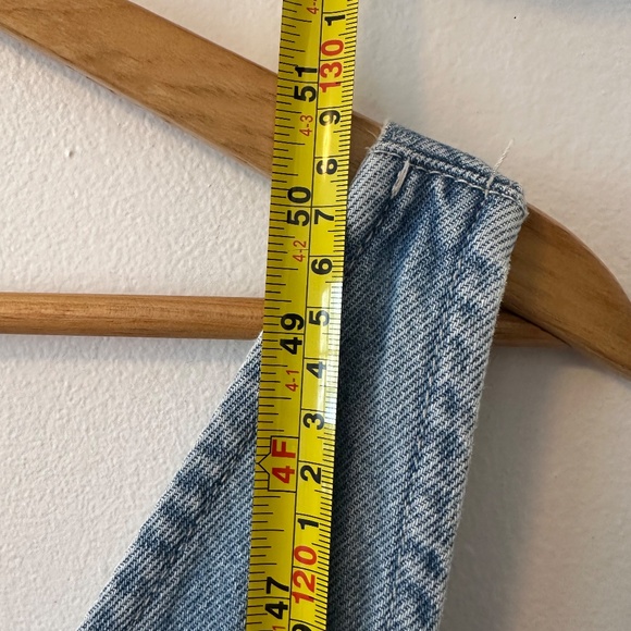 We The Free High Roller Jumpsuit in Light Wash | Size XS - Picture 9 of 14